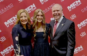 Brad Johnson recognized at event hosted by Springfield Business Journal. 